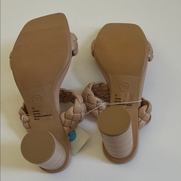 A New Day Women's Beige Braided Sandals - Picture 7 of 7